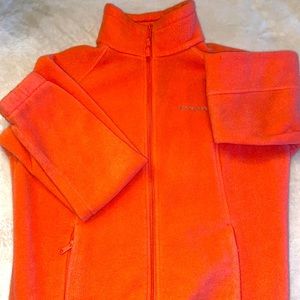 Pink/orange Columbia fleece